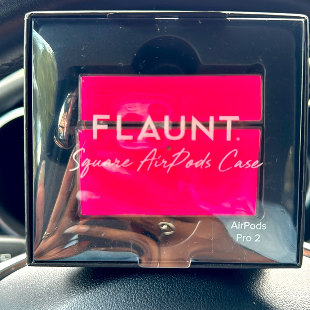 Neon Pink SQUARE® AirPods Case